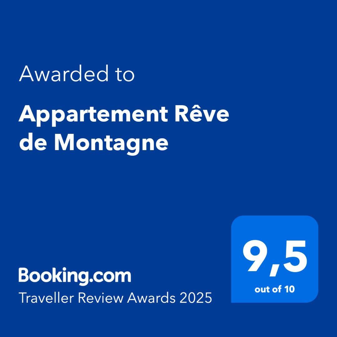 Appartement Reve De Montagne Samoëns Zewnętrze zdjęcie